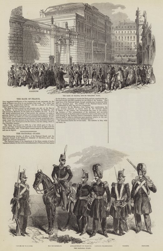 Franska revolutionen 1848 (gravyr) av English School