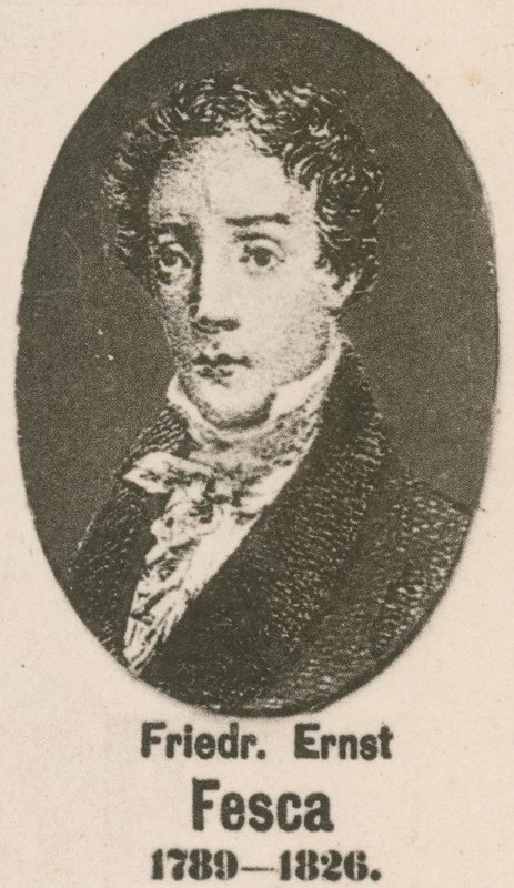 Friedrich Ernst Fesca (gravyr) av English School