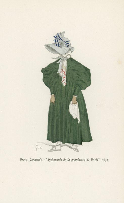 Från Gavarnie Physiognomy of the Population of Paris 1832 av English School