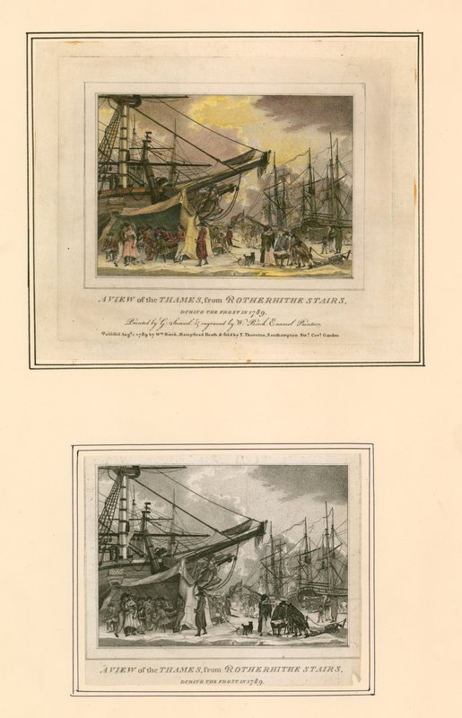 Frostmässan 1789 av English School