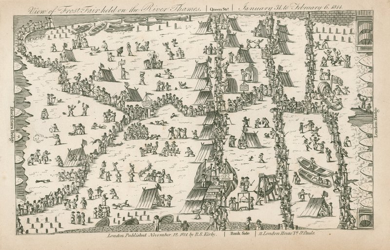 Frostmässan 1814 av English School