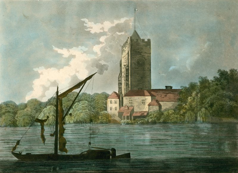 Fulham Church, London av English School