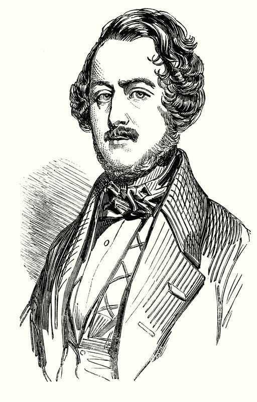 Gaetano Donizetti (gravyr) av English School