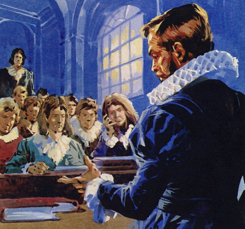Galileo blev professor i matematik vid Padua av English School