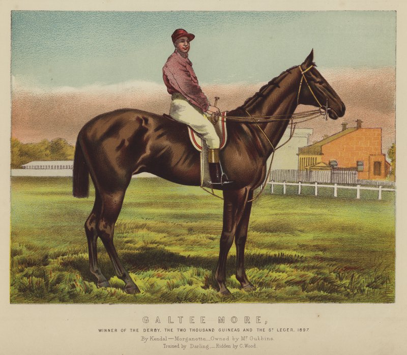 Galtee More, vinnare av derbyt, de två tusen guineas och St Leger av English School