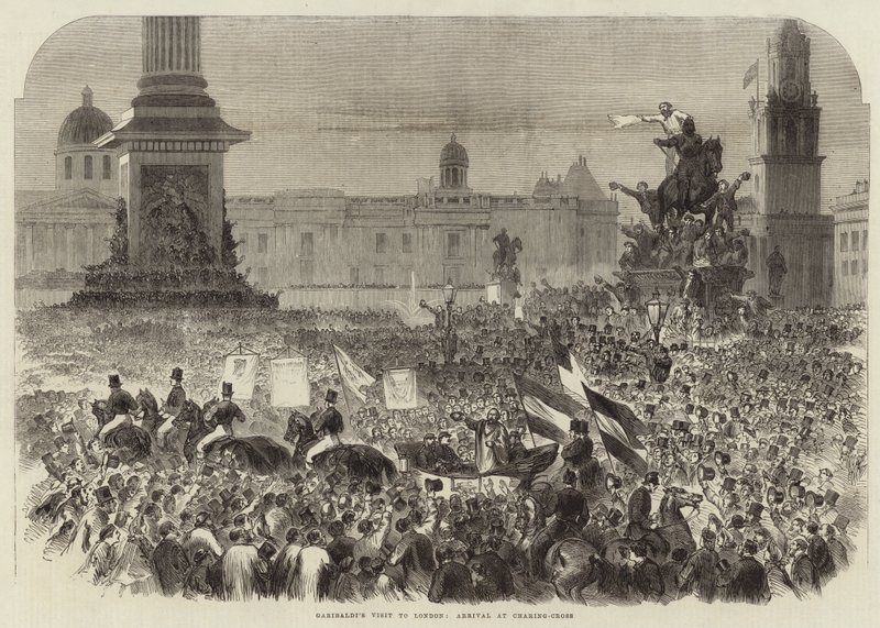 Garibaldis besök i London av English School