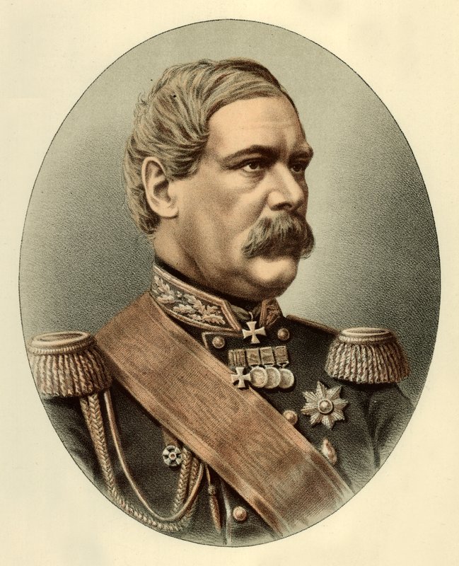 General Francis Edward Todleben av English School