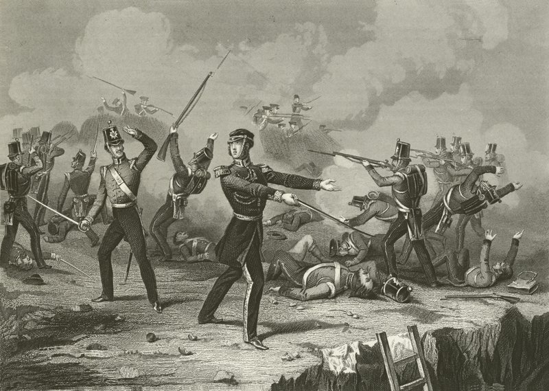 General Windham i Redan, 8 september 1855 av English School