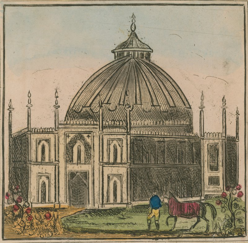Översikt över Brighton Dome av English School