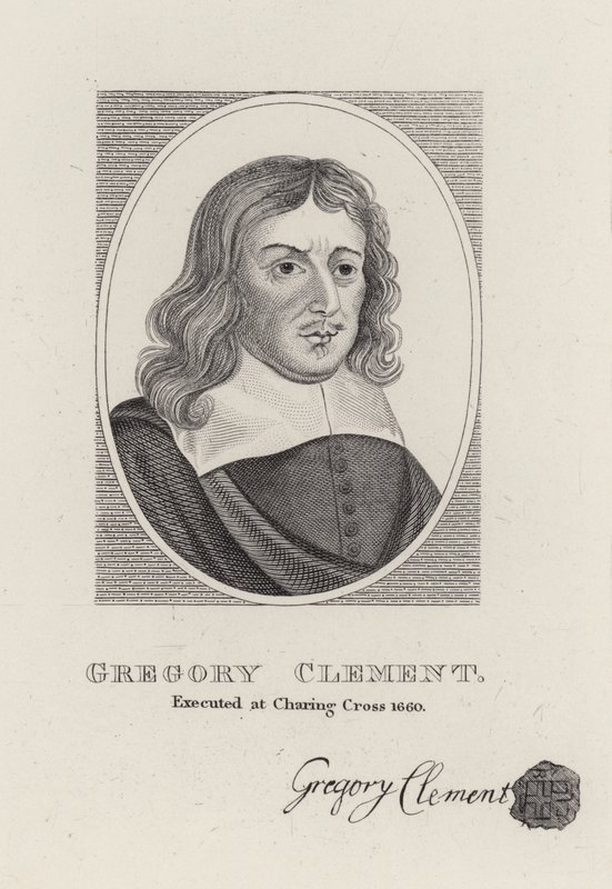 George Clement (gravyr) av English School
