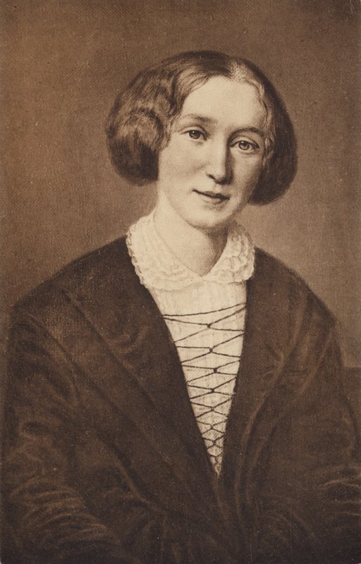 George Eliot (1819-1880), engelsk författare av English School