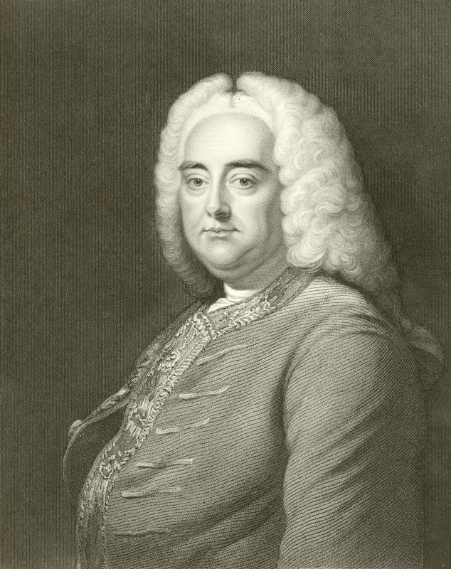 George Frederic Handel av English School