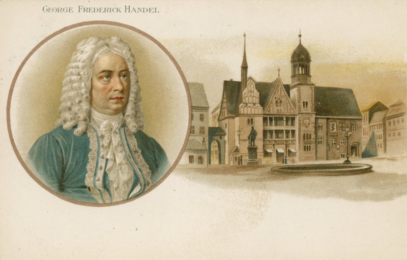 George Frideric Handel, tyskfödd brittisk kompositör av English School