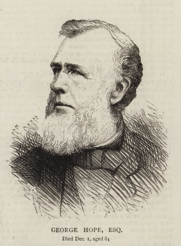 George Hope, Esquire (gravyr) av English School