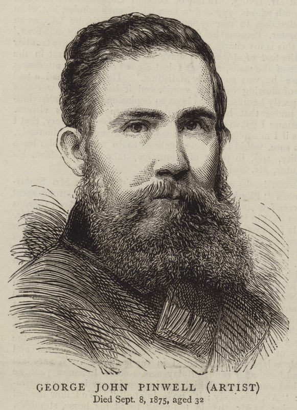 George John Pinwell, konstnär (gravyr) av English School