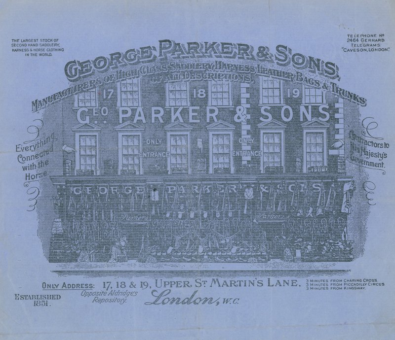 George Parker & Sons butik av English School