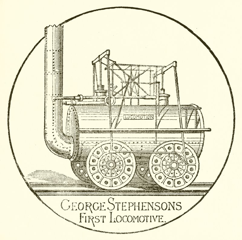 George Stephensons första lok av English School