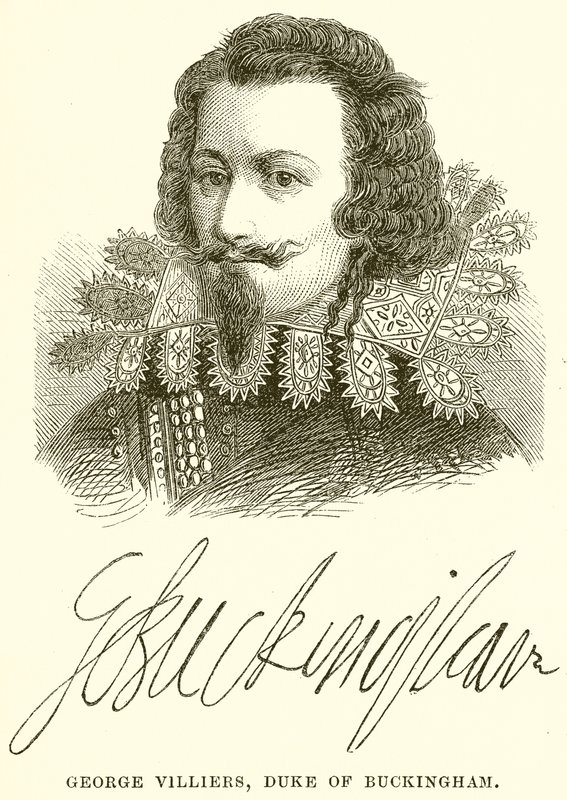 George Villiers, hertig av Buckingham av English School