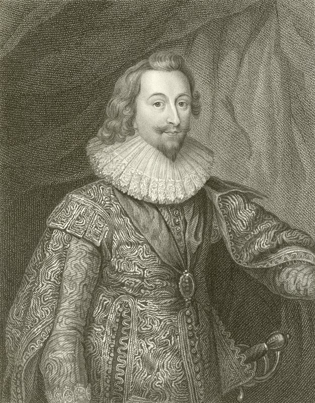 George Villiers, hertig av Buckingham av English School