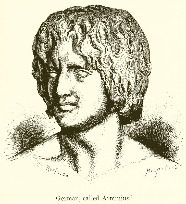 tyska, kallad Arminius av English School