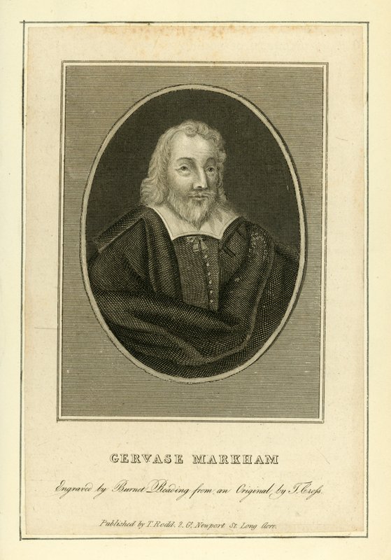 Gervase Markham (gravyr) av English School