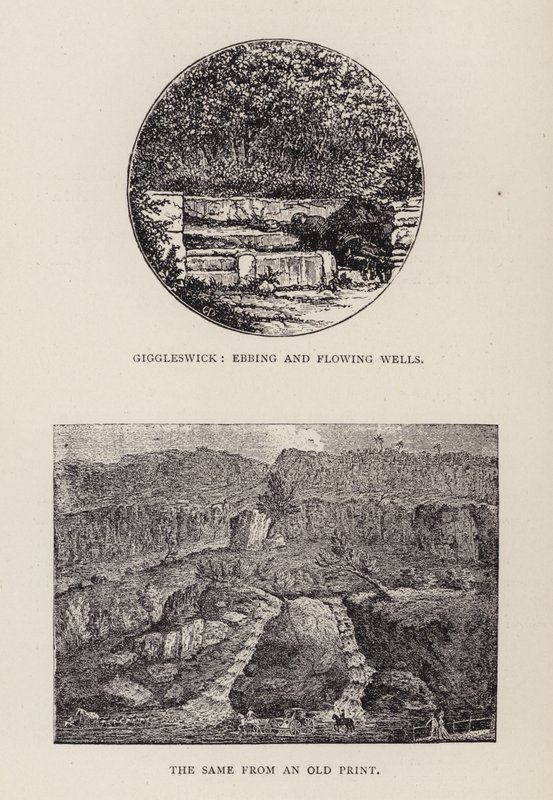 Giggleswick, Ebbing and flowing wells (gravyr) av English School