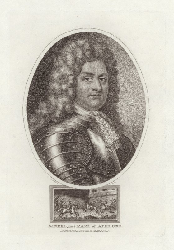 Ginkel, första Earl of Athlone av English School