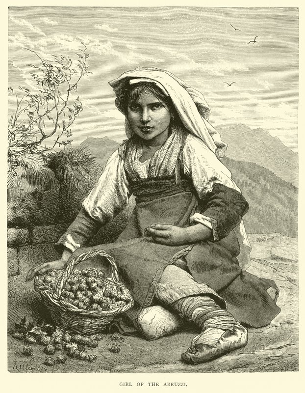 Flicka från Abruzzi av English School