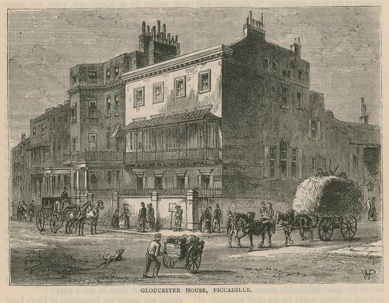 Gloucester House, Piccadilly, London av English School