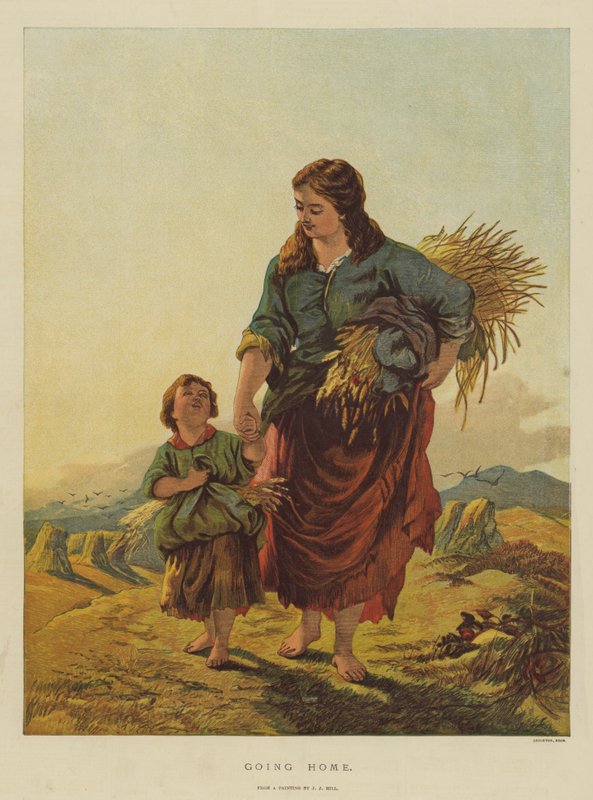 Går hem (chromolitho) av English School
