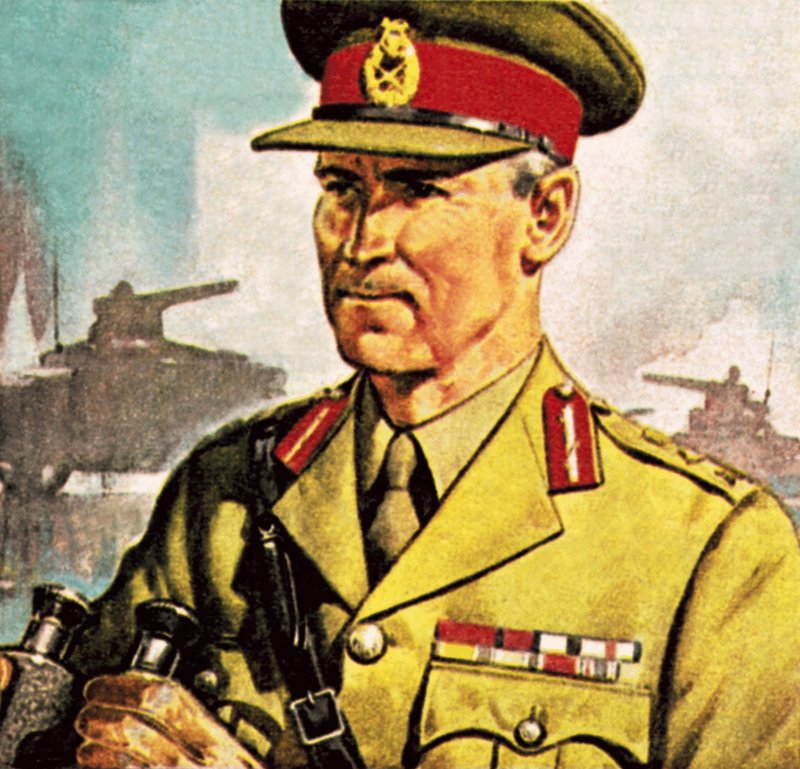 Gorget-lappar på en arméofficers slag av English School