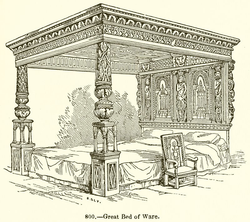 Great Bed of Ware av English School