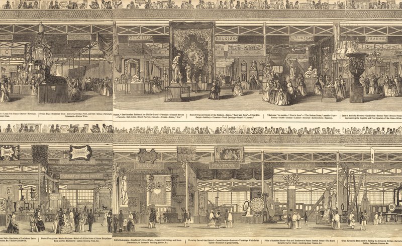 Stora utställningen 1851 av English School