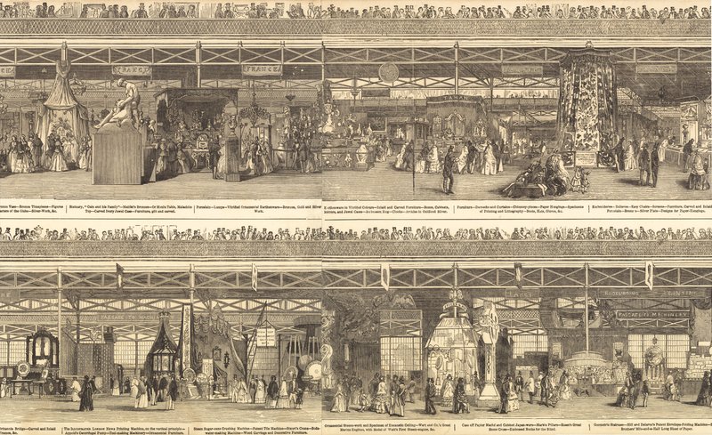 Stora utställningen 1851 av English School