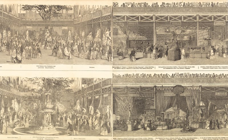 Stora utställningen 1851 av English School