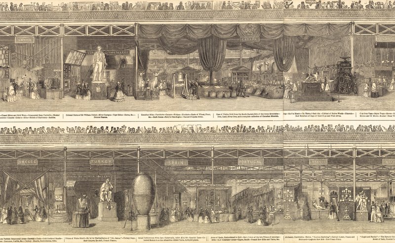 Stora utställningen 1851 av English School