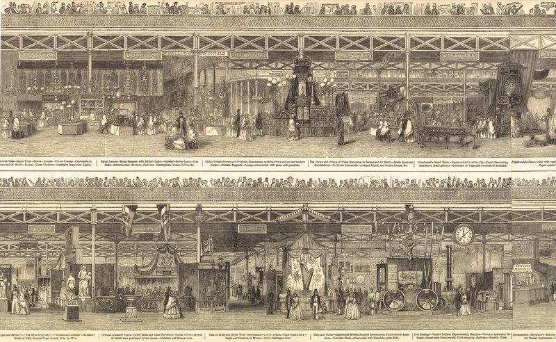 Stora utställningen 1851 av English School