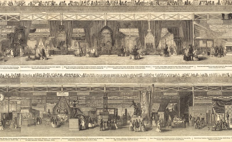 Stora utställningen 1851 av English School