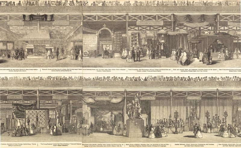 Stora utställningen 1851 av English School