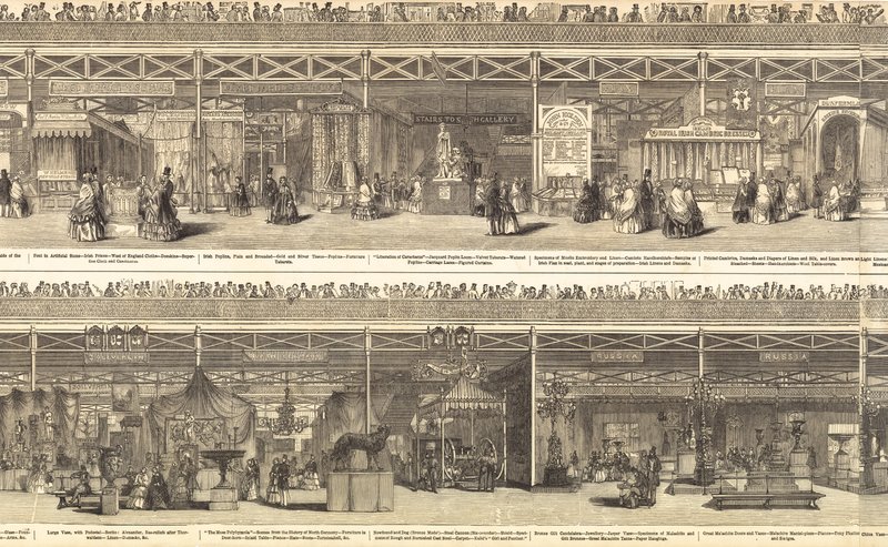 Stora utställningen 1851 av English School