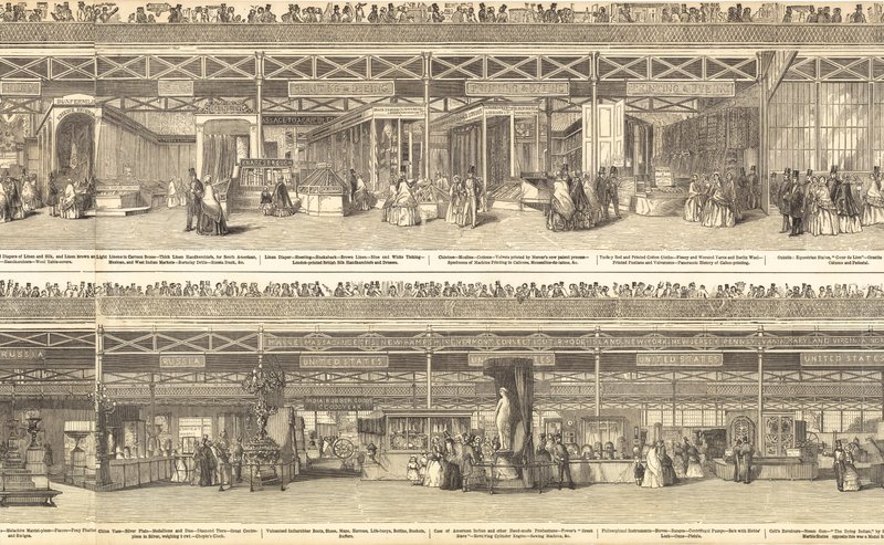Stora utställningen 1851 av English School