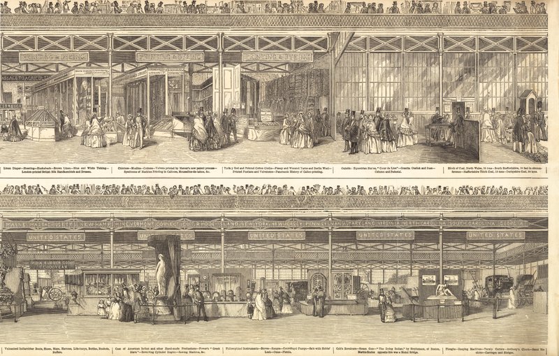 Stora utställningen 1851 av English School