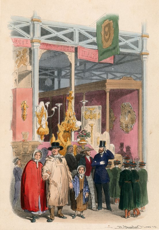 Stora utställningen 1851 av English School