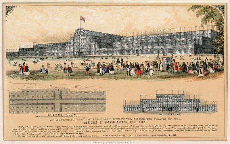 Stora utställningen, 1851 av English School