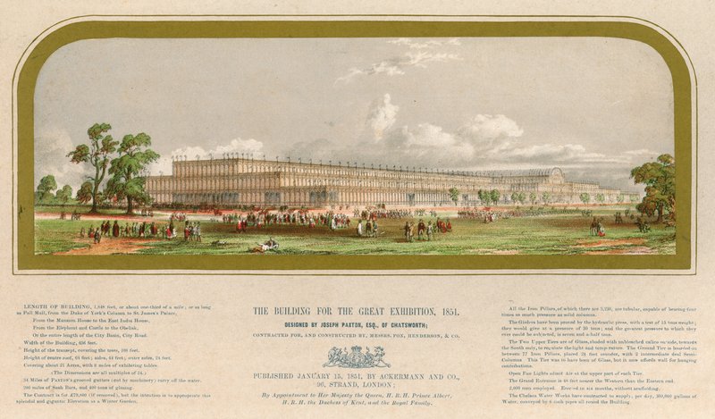 Stora utställningen, 1851 av English School