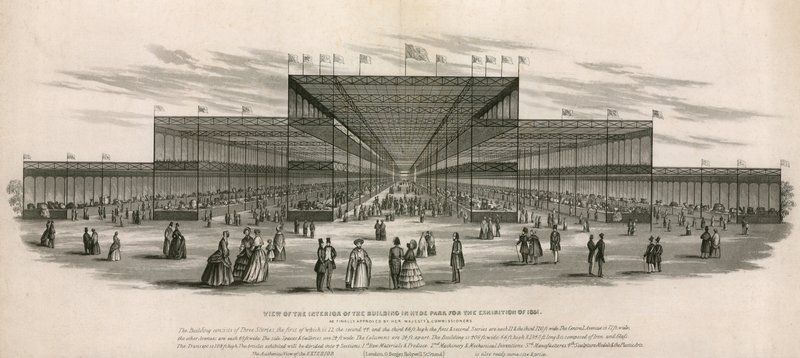 Stora utställningen, 1851 av English School