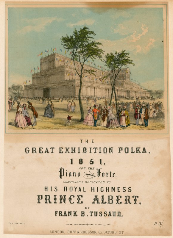 Stora utställningspolka, 1851 av English School