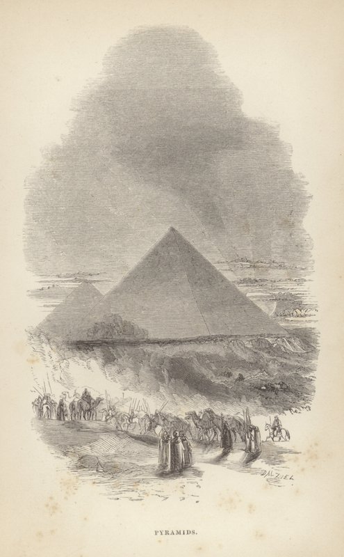 Den stora pyramiden i Giza av English School