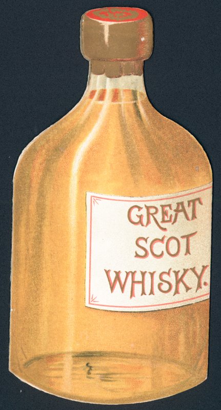 Stor skotsk whisky, kort av English School