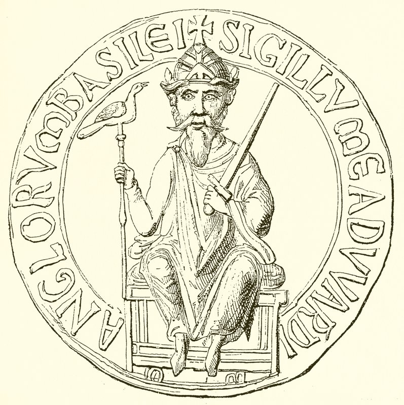 Edward the Confessors stora sigill av English School